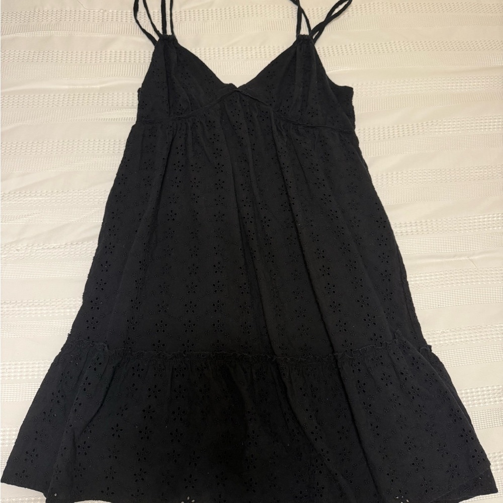 Wild Fable Black Eyelet Dress